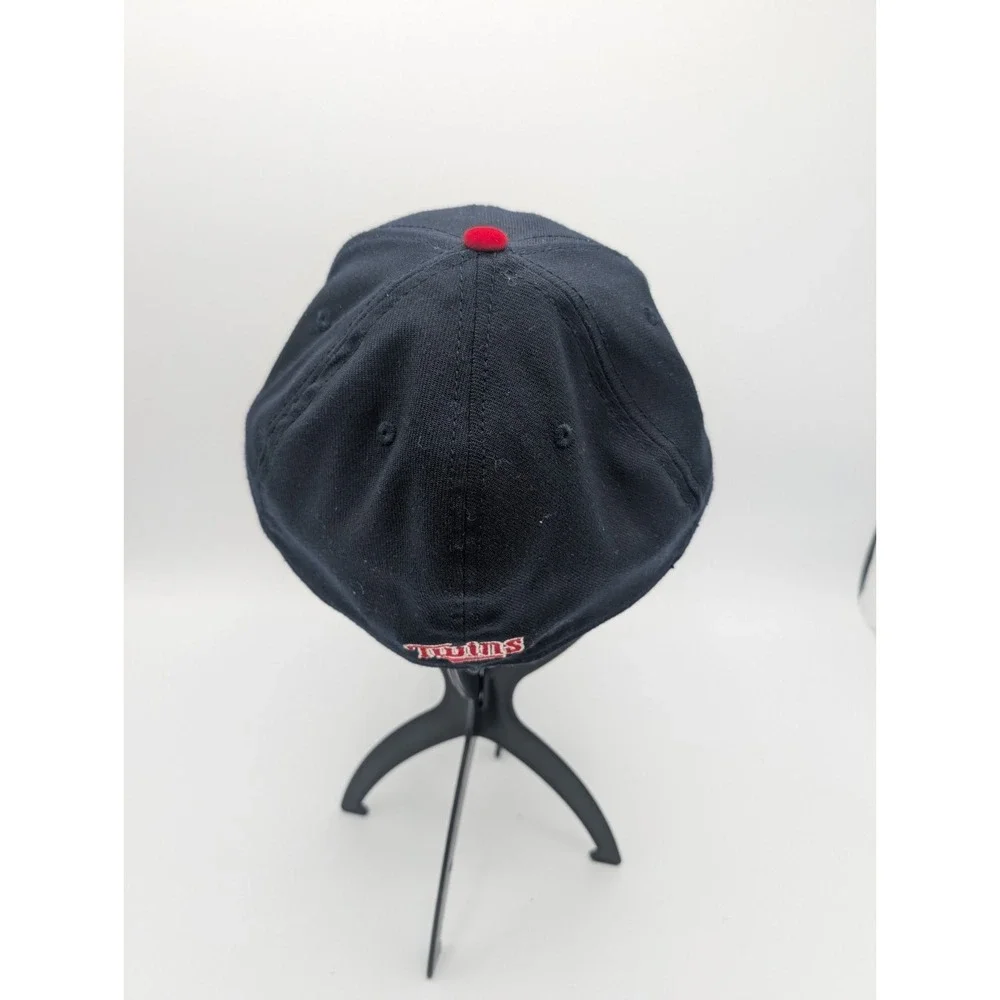 Minnesota Twins Blue MLB Hat Cap New Era Fitted 39Thirty - Used Condition - L/XL